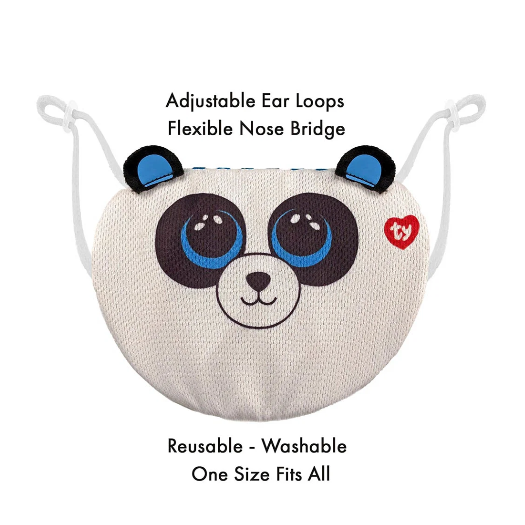 TY Mask Panda Bamboo White/Black WOC