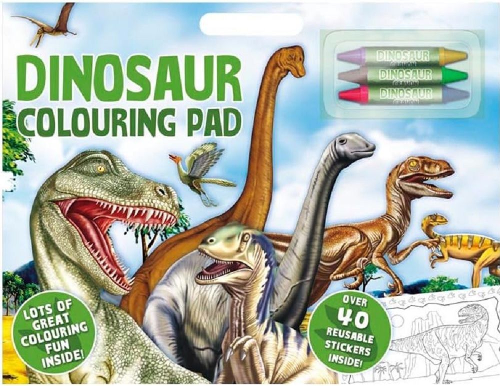 Dinosaurs Colouring Pad